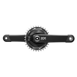 CRANKSET SRAM XX EAGLE POWERMETER SPIDER 165x32 Q174 CL55 DUB NoBB BK T-TYPE 