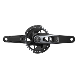 CRANKSET SRAM X0 EAGLE POWERMETER SPINDLE 165x32 Q174 CL55 DUB 2-GUARDS NoBB BK T-TYPE 