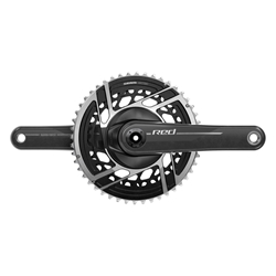 CRANKSET SRAM RED E1 165x50/37 DUB NoBB CARBON 