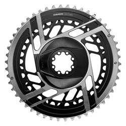 CHAINRING SRAM 50/37T DM RED E1 BK/SL 