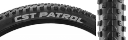 TIRE CSTP PATROL 27.5x2.25 BK/BK WIRE SC 