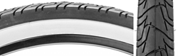 TIRE SUNLT 26x2.125 CST1218 BK/WHT CITY WIRE 