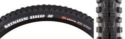 TIRE MAX MINION DHR II 27.5x2.4 BK FOLD/60 TERRA/EXO/TR/WT 