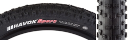 TIRE KEN HAVOK SPORT 27.5x3.0 BK/BK DTC/60 WIRE 35psi 