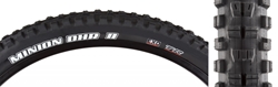 TIRE MAX MINION DHR II 27.5x2.4 BK FOLD/60 EXO/TR/WT 