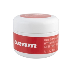 LUBE SRAM GREASE DOT 1oz f/HYD BRAKE ASSEMBLY 