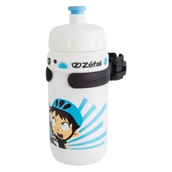 BOTTLE ZEFAL 162 12Oz w/CAGE LITTLE-Z BOY WH/BU 