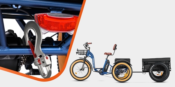 Addmotor Grandtan II Electric Trike Trailer