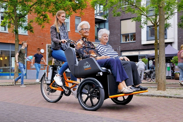 Van Raam Chat Rickshaw Bike