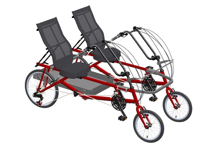 Sun EZ-Classic SX 21 Speed Side by Side Trike